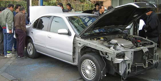無料の事故車の見分け方講習会